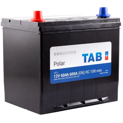 Автомобильный аккумулятор T TAB 60 Ah/12V TAB Polar S (1) Japan