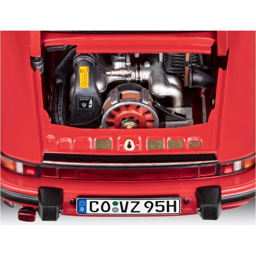 Сборная модель-копия Revell набор Автомобиль Porsche 911 Carrera 3.2 Targa уровень 3 масштаб 1:24 (RVL-67689) фото 7