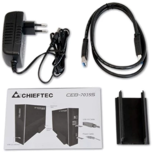 Аксесуар для накопичувача Chieftec External Box USB 3.0 (CEB-7035S) фото 5