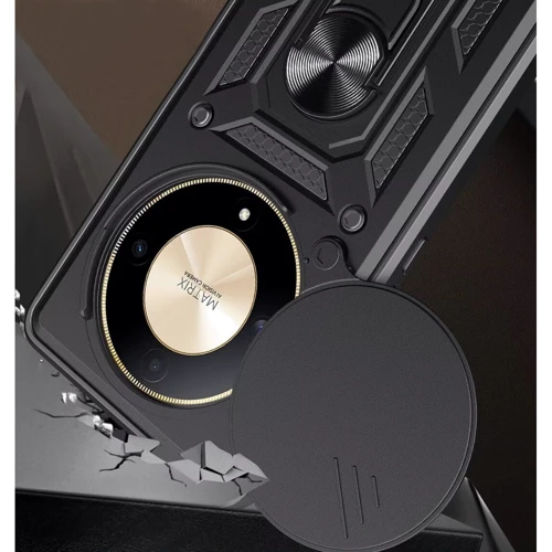 Чехол для телефонов BeCover Military Black for Honor Magic5 Lite 5G (710996): Пленка в комплекте нет