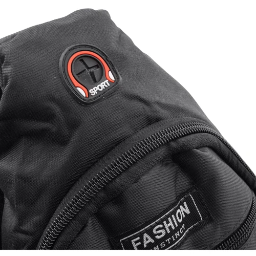 Мужская сумка-слинг Valiria Fashion черная (3DETAM320-2): Тип ручки Плечевой ремень, Без ручки