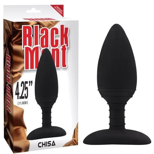 Анальная пробка Chisa Black Mont Anal Libido 4.25"