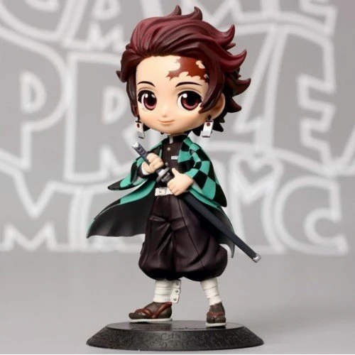 Игровая фигурка Коллекционная фигурка Banpresto Demon Slayer: Kimetsu no Yaiba Q posket-Tanjiro Kamado-Ⅱ ver.A (BP17180P) фото 5