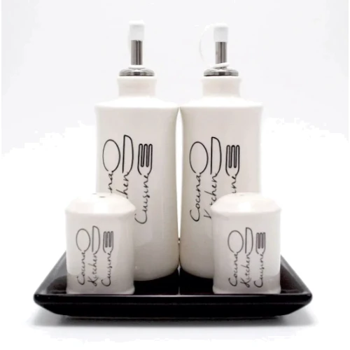 Набір для спецій S&T "Bon appetit" 5 предметів (700-06-17): Тип Набір для спецій