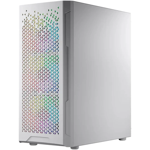 Корпус Logic concept ARAMIS MESH+GLASS ARGB fans 4x120mm WHITE (AT-ARAMIS-20-0000000-0002): Форм-фактор материнской платы ATX / Micro-ATX / Mini-ITX
