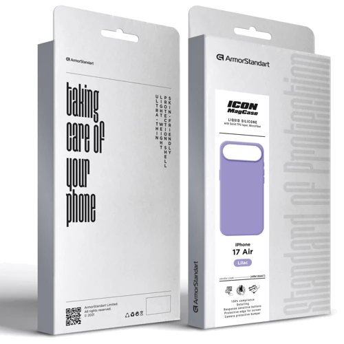 Чехол для iPhone ArmorStandart ICON2 MagCase Lilac for iPhone Air (ARM86667)