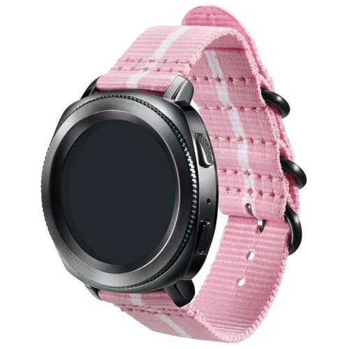 Ремешок Samsung Premium Nato Band Pink for Samsung Watch 42mm / Watch 3 41mm / Active / Active 2 (GP-R600BREECAE): Тип Ремешок