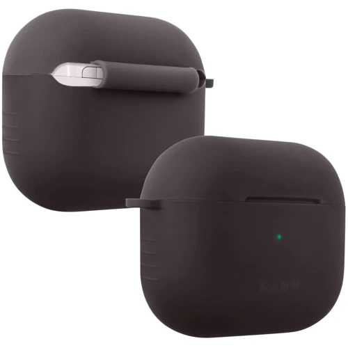 Чохол для навушників LAUT POD with Belt Grey (L_AP4_POD_FG) для Apple AirPods 3 фото 1
