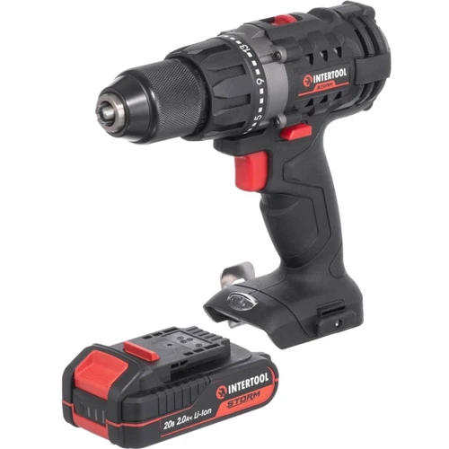 Шуруповерт Intertool WT-0351: Макс. число оборотів холостого ходу 1700 об/мин
