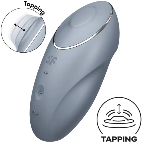 Вибратор Satisfyer Tap & Climax 1 Bluegrey
