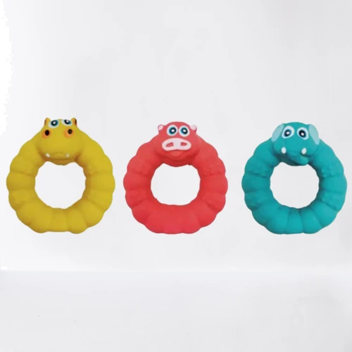 Игрушка для собак Croci Animals кольцо пищалка 9 см (C6198589)