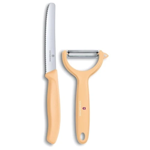 Набір кухонних ножів Victorinox SwissClassic Paring Set 2 пр. (6.7116.23L92): Матеріал рукояті полипропилен