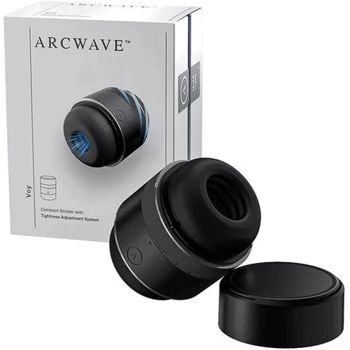 Мастурбатор с регулировкой герметичности Arcwave Voy Compact Stroker, 8 интенсивностей, сквозной