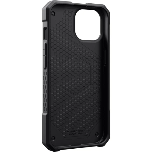 Чехол для iPhone Urban Armor Gear UAG Monarch Pro Magsafe Kevlar Black (114220113940) for iPhone 15 Plus: Материалы поликарбонат и полиуретан