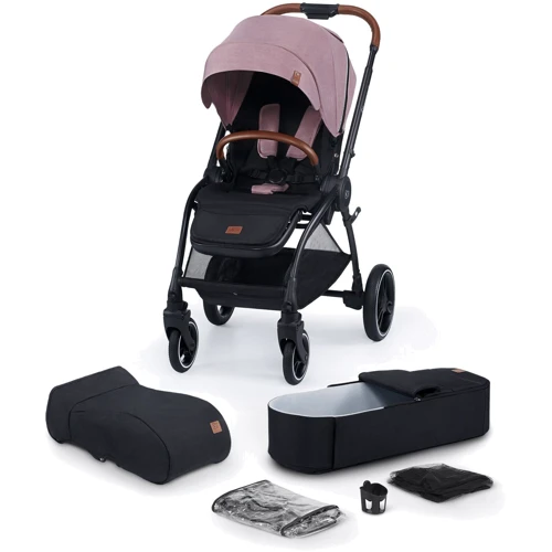 Универсальная коляска 2 в 1 Kinderkraft Evolution Cocoon Marvelous Pink (KKWEVCOPNK2000)