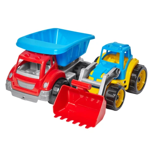 Детский набор Стройтехника ТехноК 3459TXK, 2 машинки: Производитель ТехноК