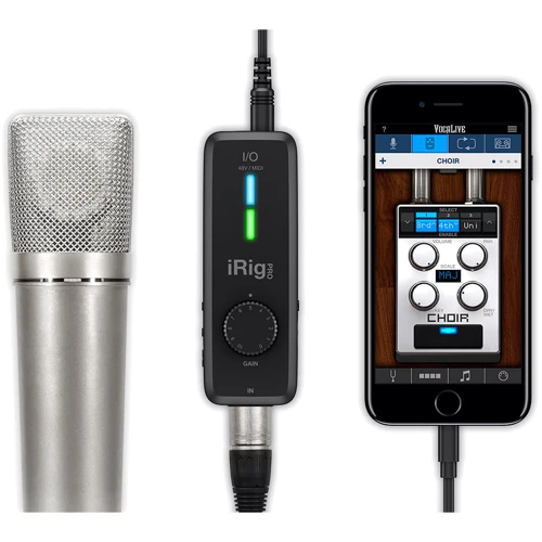 IK MULTIMEDIA iRIG PRO I/O: Аналоговые выходы 3,5мм выход для наушников