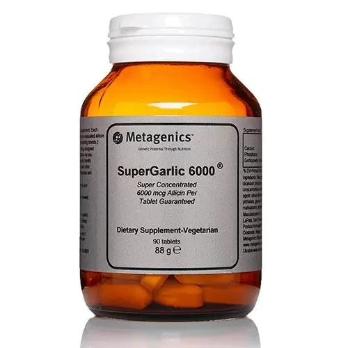 Metagenics SuperGarlic 6000 Часник 90 пігулок