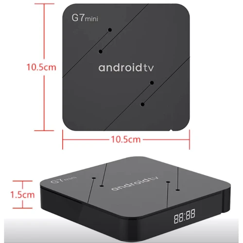 Приставка Smart TV G7 Mini ATV (2GB/16GB): Встроенная память, ГБ 16