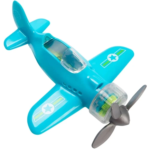 Іграшковий літак Fat Brain Toys Playviator Крутись пропелер блакитний (F2262ML): Виробник Fat Brain Toys
