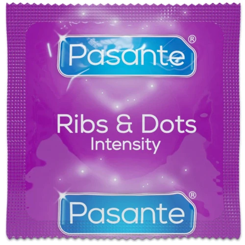 Текстурированные презервативы Pasante - Ribs & Dots Intensity, №1