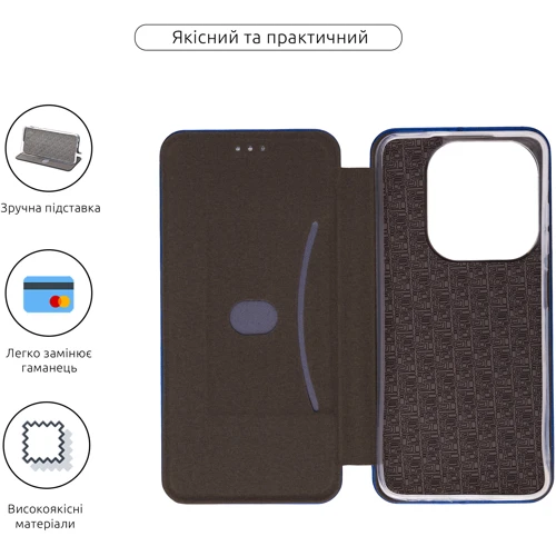 Чехол для телефонов ArmorStandart G-Case Blue for Tecno Spark 20 (KJ5n) / 20C (BG7n) (ARM73578): Тип чехол-книжка