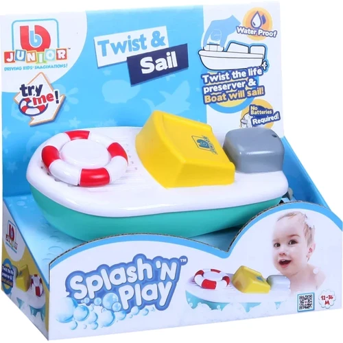 Іграшка для ванної BB Junior Splash N Play Човен (16-89002)