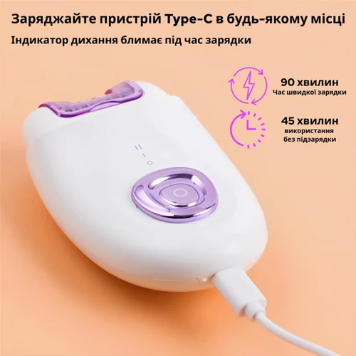 Эпилятор Sonifer SF-9595: Система питания аккумулятор