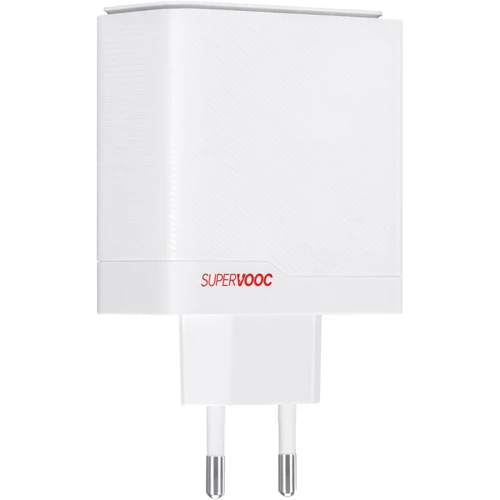 Зарядное устройство OnePlus Wall Charger USB+USB-C SuperVOOC 100W White with USB-C Cable: Кабель в комплекте USB-C