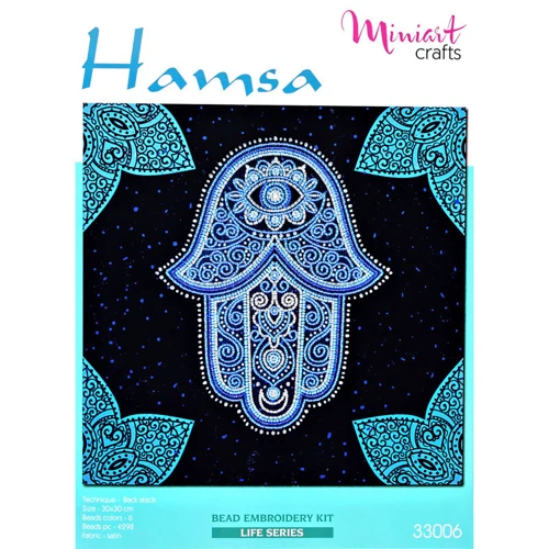 Набор для вышивания Miniart Crafts Хамса