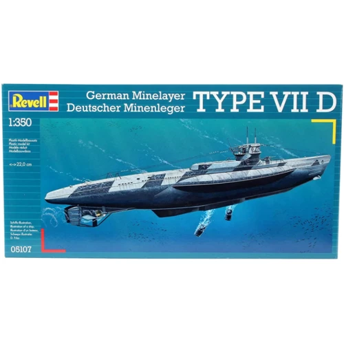 Підводний човен Revell U-BoatType VII D (RV05107)