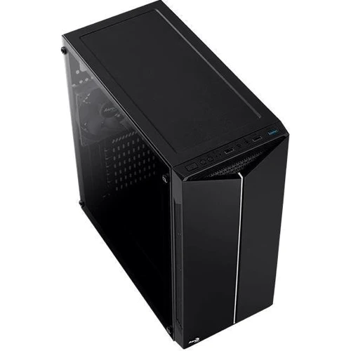 Корпус Aerocool Split-A-BK-v1 Black Mid Tower RGB acrylic side panel: Типорозмір Midi-Tower