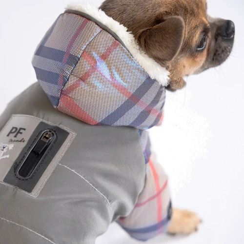 Костюм для собак Pet Fashion FUN ХS2 серый: Размер животного Маленькие