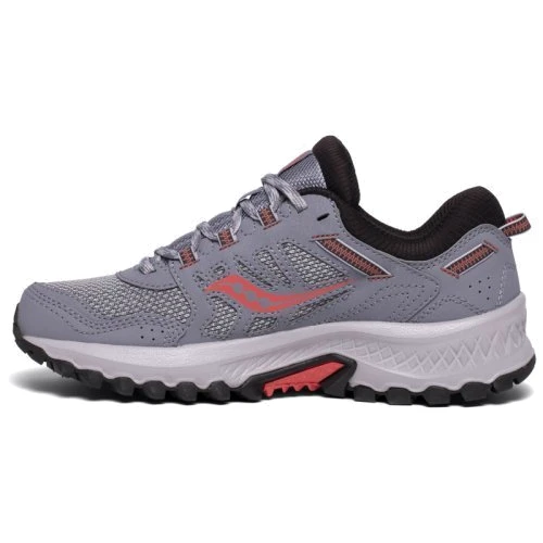 Кроссовки для бега Saucony Versafoam Excursion Tr13 (10524-5s) 38 (8) серые текстиль всесезон: Материал верха Текстиль