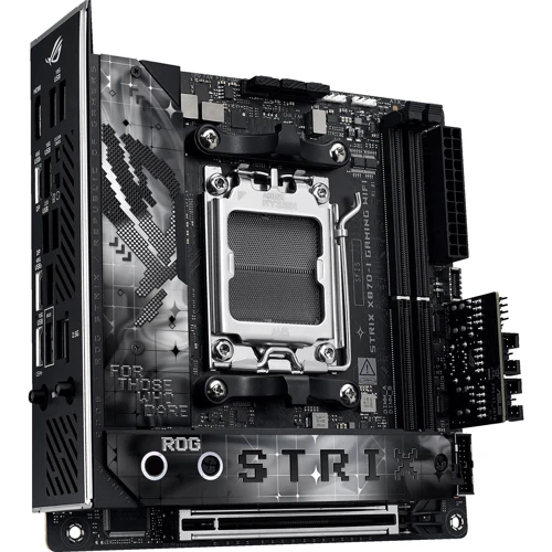 ASUS ROG STRIX X870-I GAMING WIFI UA: Разъемы на плате SATA 3.0, M.2, USB 3.2 Gen 1, USB Type-C