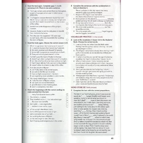 Focus Second Edition 3 Workbook фото 6