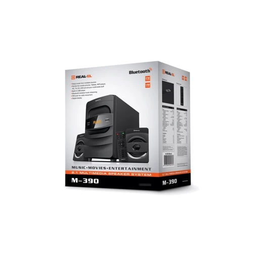 Акустическая система REAL-EL M-390 Black фото 10