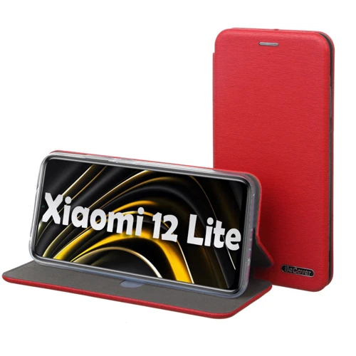 Чехол для телефонов BeCover Book Exclusive Burgundy Red for Xiaomi 12 Lite (709061): Цвет красный