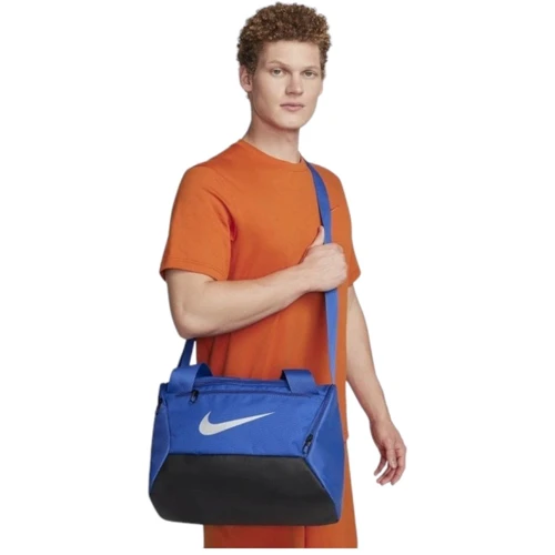 Сумка Nike Nk Brsla XS Duff - 9.5 25L синяя Уни 38x25x25 см (DM3977-480): Объем 25 л