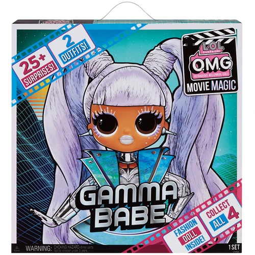 Игровой набор с куклой L.O.L. Surprise! серии "O.M.G. Movie Magic" - Леди Галактика (с аксессуарами): Высота, см 27