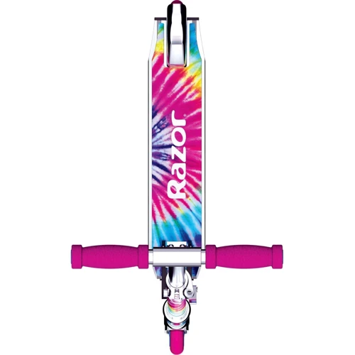 Самокат Razor A Special Edition Tie-Dye: Материал колес пластик