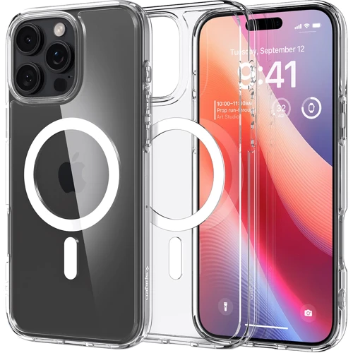 Чехол для iPhone Spigen Ultra Hybrid MagFit White (ACS07998) for iPhone 16 Pro Max