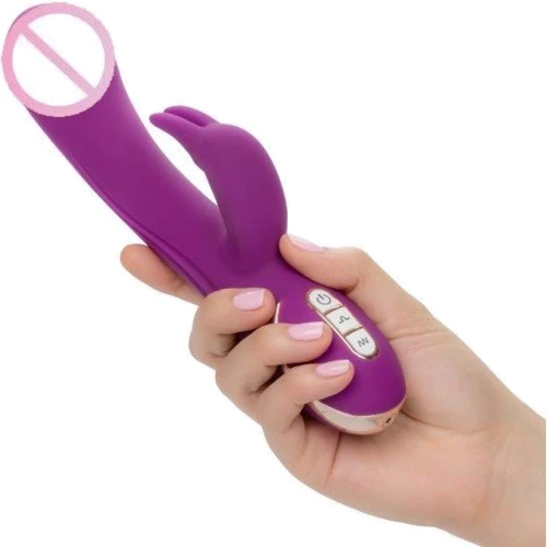 Вибратор кролик CalExotic Jack Rabbit Signature Silicone Thumping Rabbit