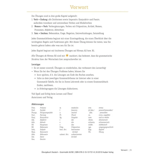 Deutsch Übungsbuch Grammatik A2-B2: Обложка Мягкая