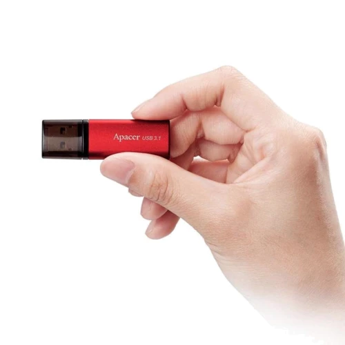USB-флешка Apacer AH25B 64GB USB 3.1 Red (AP64GAH25BR-1): Вес 7 г