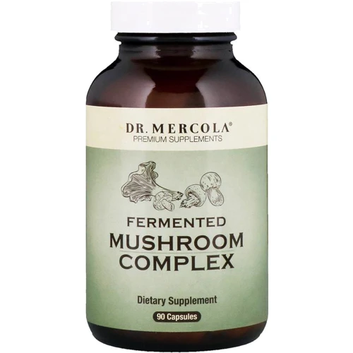 Dr. Mercola Fermented Mushroom Complex 90 Caps Комплекс грибів ферментований