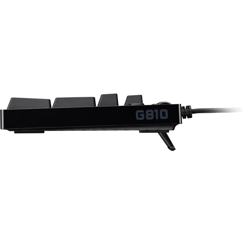 Клавіатура Logitech Mechanical Gaming Keyboard G810 Orion Spectrum (920-008073): інтерфейс підключення дротова USB