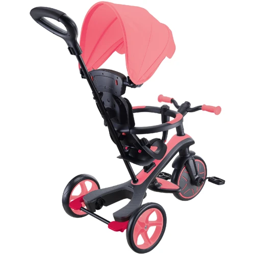 Велосипед дитячий Globber Explorer Trike 4в1 Deluxe Play рожевий (634-110) фото 5