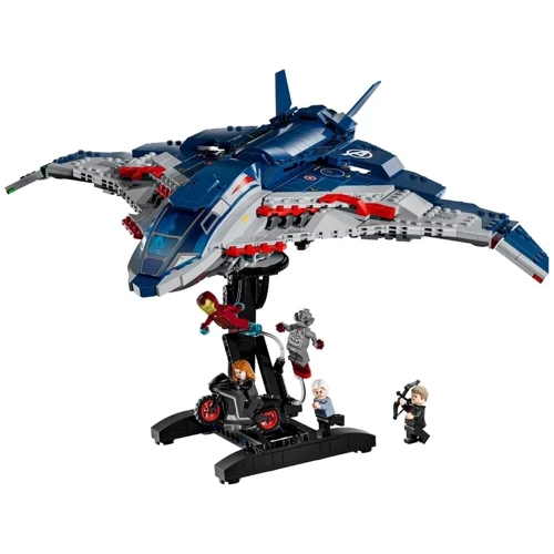 Конструктор LEGO Super Heroes Мстители: Эра Альтрона Квинджет (76325): Количество деталей, шт. 1131