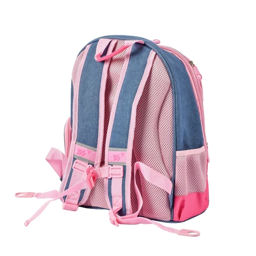Рюкзак школьный с ортопедической спинкой YES S-30 Juno Girls style розовы-голубой (558444): Возрастная группа от 6 до 10 лет